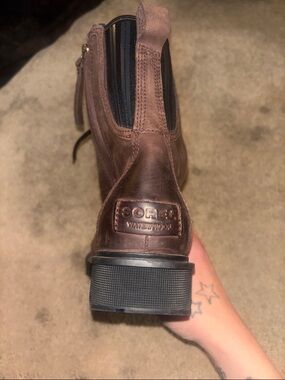 Sorel Brown Leather Waterproof Chelsea Boot